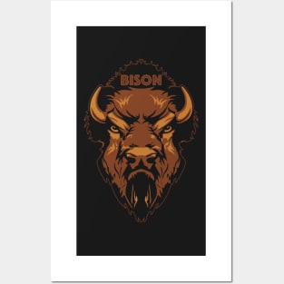 Bison Posters and Art